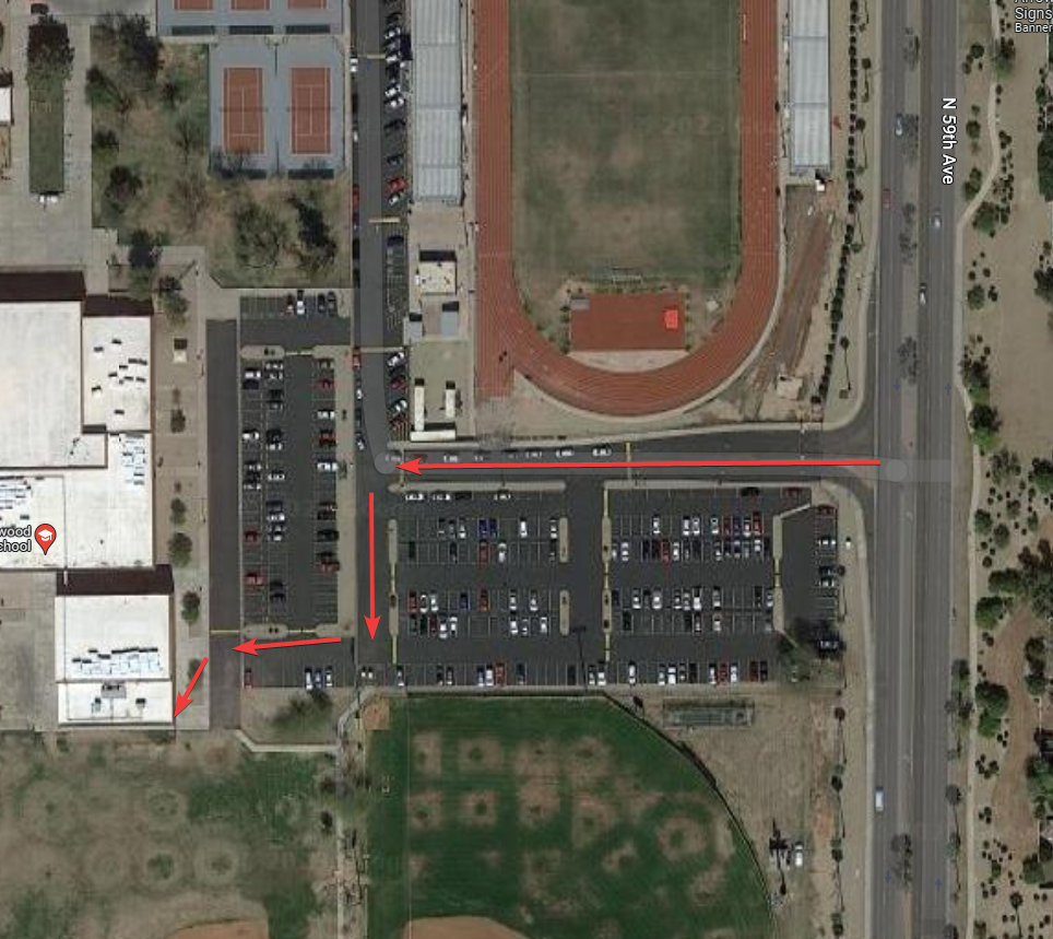 Ironwood high school map